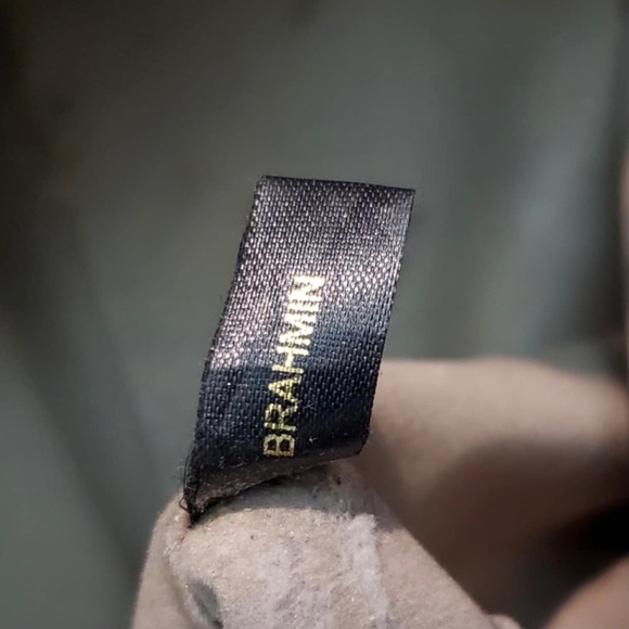 Brahmin | Copa Cabana Shoulder Satchel Bag Woody - Picture 8 of 9